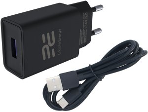 Ładowarka Sefa Verlag Nowa ładowarka sieciowa Encore Energy USB-A 10W + kabel USB-C ładowarka uniwersalna MD-1083RC 2