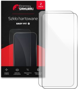 Nowe Szkło Prywatyzujące Ekranowy Samuraj do Samsung Galaxy S25 Ultra z ramką Easy Fit | 2-Pack 1