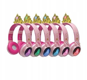Disney Princess Bluetooth headphones with lights 2