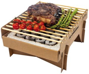 Grill jednorazowy ekologiczny CasusGrill 1