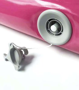 Master Dmuchany materac gimnastyczny AirTrack G943 400 cm x 100 cm x 10 cm różowy 3