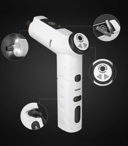 ZESTAW NARZĄDZI 3W1 ELEKTRYCZNY WIELOFUNKCYJNY WKRĘTAK PISTOLET DO KLEJU NARZĘDZIA OBROTOWE DO NAPRAWY 4