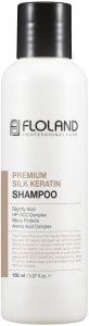 Szampon do włosów mocno zniszczonych FLOLAND Premium Silk Keratin, 150 ml 1