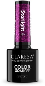CLARESA Lakier hybrydowy Starlight - 04  5g 1