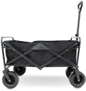 Wózek transportowy składany, metalowy, przyczepka ogrodowa 72x47x68-87cm AR07CZ 10