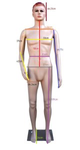 Manekin Wystawowy Pełnopostaciowy Męski 10
