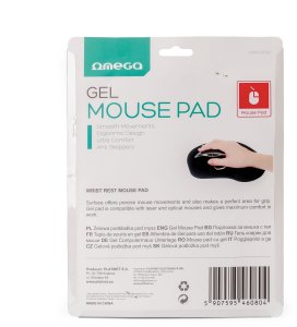 Omega OMEGA GEL MOUSE PAD PODKŁADKA ŻELOWA POD MYSZ 90G GRAPHITE [46080] 3