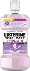 LISTERINE Płyn do płukania jamy ustnej Total Care - Extra Mild (łagodny smak) 500 ml 1
