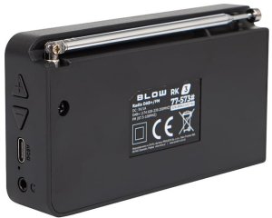 Radio kuchenne FM/DAB+ BLOW RK3 BT czarne 2