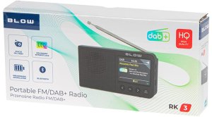 Radio kuchenne FM/DAB+ BLOW RK3 BT czarne 4