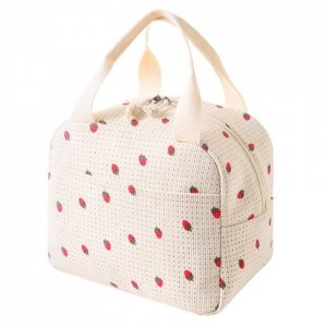 Torba termiczna do przenoszenia żywności LUNCH BOX truskawki 26x21x18cm PJM42 2