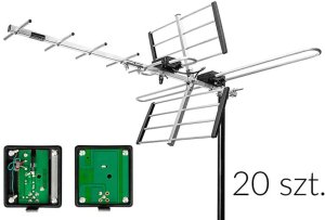 Antena  DVB-T ATD32S VHF/UHF MUX8 pasywna 20-pak 1