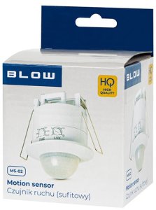 Czujnik ruchu  BLOW MS-02  sufitowy 360 podtynkowy biały 4