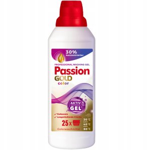 PASSION GOLD Professional Żel do prania ubrań kolorowych 1000 ml 4