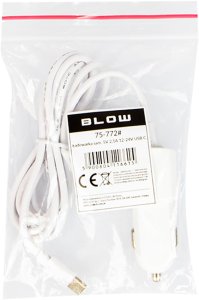 75-772# Ładowarka samochodowa 5v 2,1a 12-24v usb-c 2