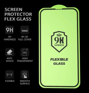 Bestsuit Szkło hybrydowe Flexible 5D Full Glue do Samsung Galaxy S24FE czarny 4