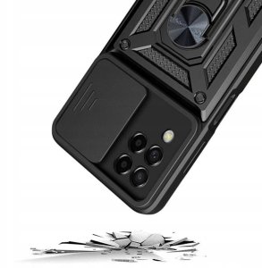 ETUI DEFENDER SLIDE CASE DO SAMSUNG GALAXY S23 PLUS CZARNA NAKŁADKA ETUI PLECKI 3