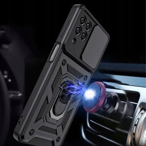 ETUI DEFENDER SLIDE CASE DO SAMSUNG GALAXY S23 PLUS CZARNA NAKŁADKA ETUI PLECKI 5