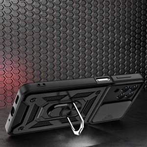 ETUI DEFENDER SLIDE CASE DO SAMSUNG GALAXY S23 PLUS CZARNA NAKŁADKA ETUI PLECKI 8