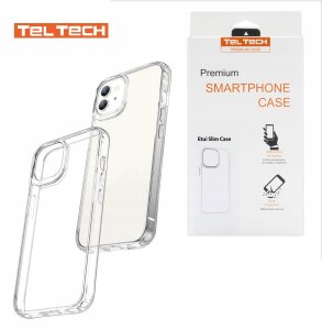 TELTECH PREMIUM ETUI SLIM CASE 2MM IPHONE 16 PRO PRZEŹROCZYSTA 1