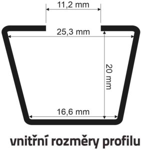 Bagażnik dachowy FABIA III lock czarny DIH, liftback 1