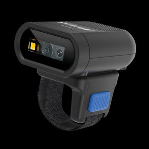 newland Bluetooth ring scanner, 2D CMOS imager with USB-A to magnetic connector cable. 1