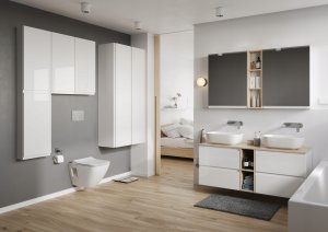 PRZYCISK DUETO CHROM MAT 2