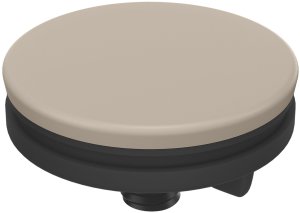 Zaślepka do otworu pod baterię/dozownik SZARA silver stone O 44 mm 1