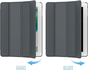 Etui z Klapką Smartcase do iPad 2 / iPad 3 / iPad 4 Dark Grey 5
