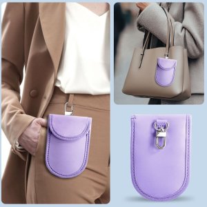 Tech-Protect KLATKA FARADAYA TECH-PROTECT KLR100 POUCH KEYLESS RFID SIGNAL BLOCKER CASE LAVENDER 7
