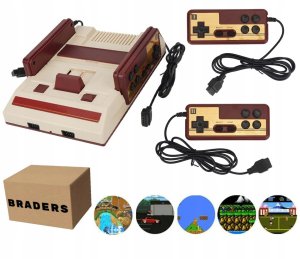 Konsola retro do gier - emulator z wejściem AV do podłączenia telewizora 1