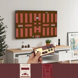 Konsola retro do gier - emulator z wejściem AV do podłączenia telewizora 11