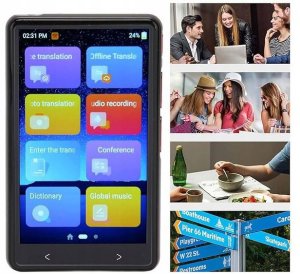 Translator Braders 134 Języków Przenośny Tłumacz z Tłumaczeniem Zdjęć i MP3 9