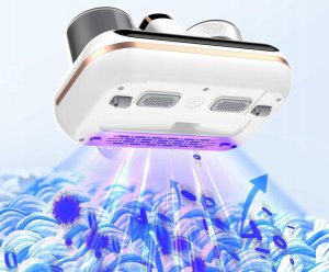 ANTYBAKTERYJNY ODKURZACZ RĘCZNY UV 10Kpa IDEALNY DO MATERACY I ROZTOCZY 4