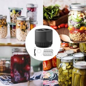 Automatyczna Zgrzewarka Próżniowa do Słoików Braders + Otwieracz do butelek 15