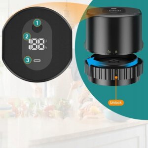 Automatyczna Zgrzewarka Próżniowa do Słoików Braders + Otwieracz do butelek 7