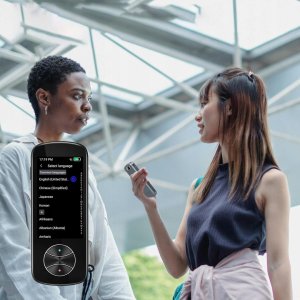 WIELOFUNKCYJNY ELEKTRONICZNY TŁUMACZ MOWY TRANSLATOR 137 JĘZYKÓW, PODRĘCZNY 12