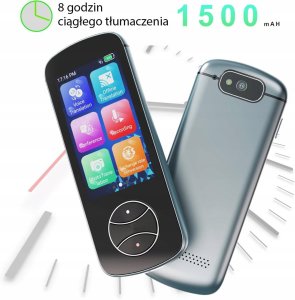 WIELOFUNKCYJNY ELEKTRONICZNY TŁUMACZ MOWY TRANSLATOR 137 JĘZYKÓW, PODRĘCZNY 5