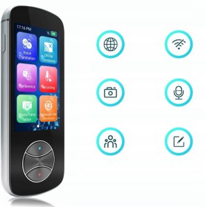 WIELOFUNKCYJNY ELEKTRONICZNY TŁUMACZ MOWY TRANSLATOR 137 JĘZYKÓW, PODRĘCZNY 6