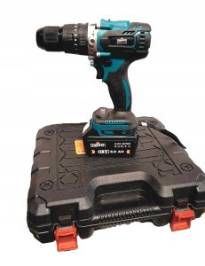 HARD Bezszczotkowa Wkrętarka Udarowa 18V 80Nm Akumulatorowa 3Ah Ładowarka 2