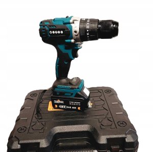 HARD Bezszczotkowa Wkrętarka Udarowa 18V 80Nm Akumulatorowa 3Ah Ładowarka 6