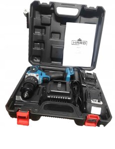 HARD Bezszczotkowa Wkrętarka Udarowa 18V 80Nm Akumulatorowa 3Ah Ładowarka 8