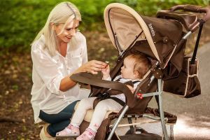 Wózek Lionelo spacerowy Emma Plus niebieski 4