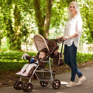 Wózek Lionelo spacerowy Emma Plus niebieski 7