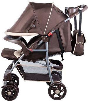 Wózek Lionelo spacerowy Emma Plus niebieski 10