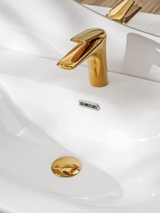 Bateria umywalkowa niska 3