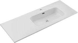 Umywalka meblowa jednokomorowa 120cm z blatem ceramicznym 1