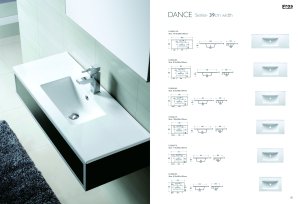 Umywalka Comad Umywalka meblowa jednokomorowa 60cm 2