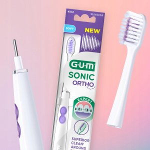 GUM SZCZOTKA SONICZNA SONIC ORTHO 4102 10