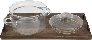 Garnek szklany żaroodporny 1,5 L Nyko Simax 6